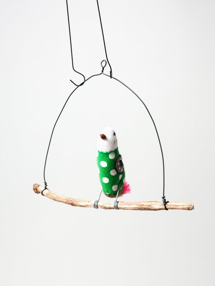 Roost Wire Bird Mobile