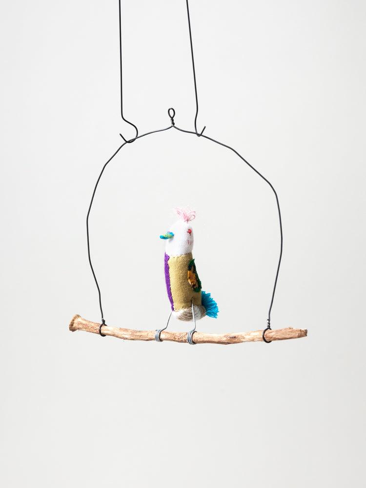Roost Wire Bird Mobile
