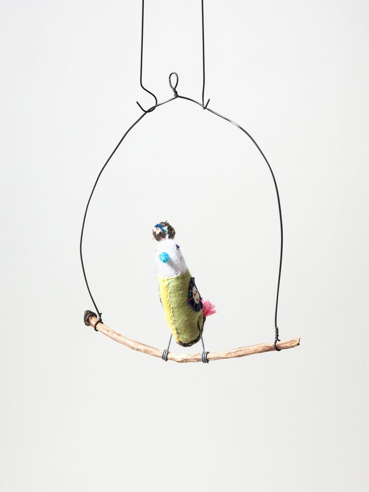 Roost Wire Bird Mobile